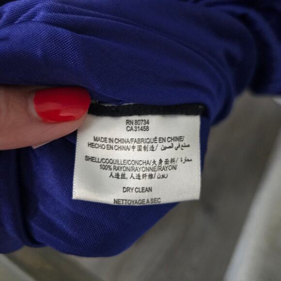 NWT Vintage BCBCGMaxAzria Runway Cocktail Draped Open Back Dress size L - Picture 8 of 10